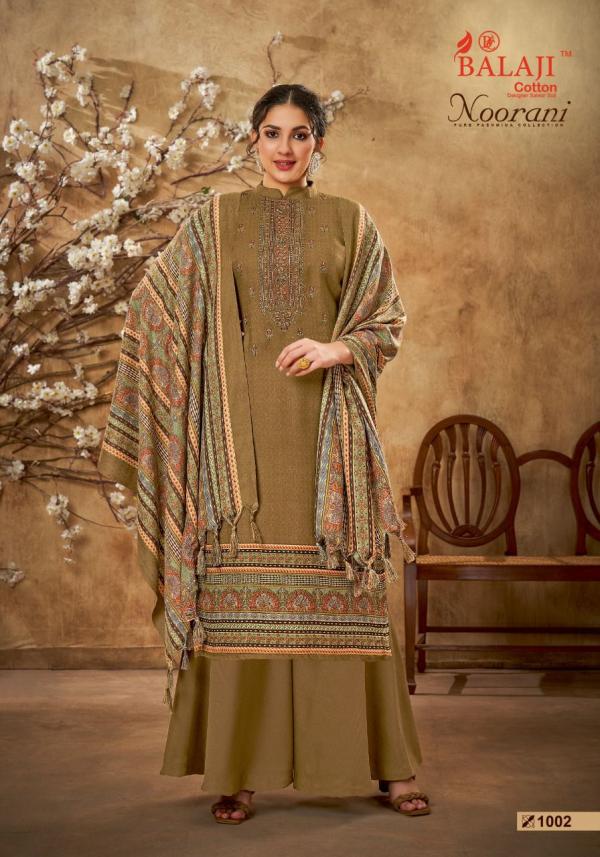 Balaji Noorani Pashmina Designer Exclusive Dress Material